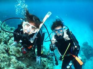 沖縄でダイビング